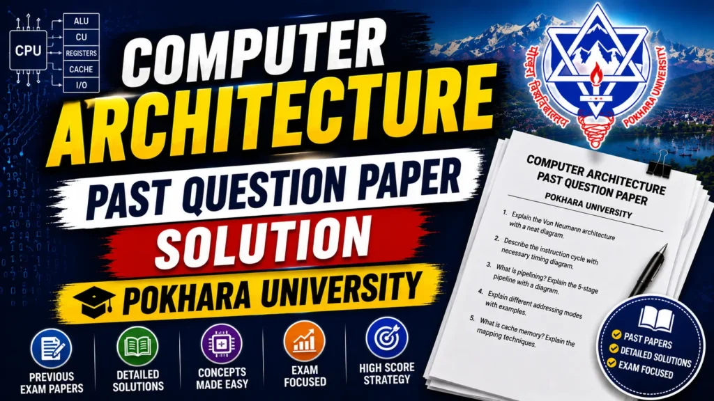 Computer Architecture Past Paper Solutions