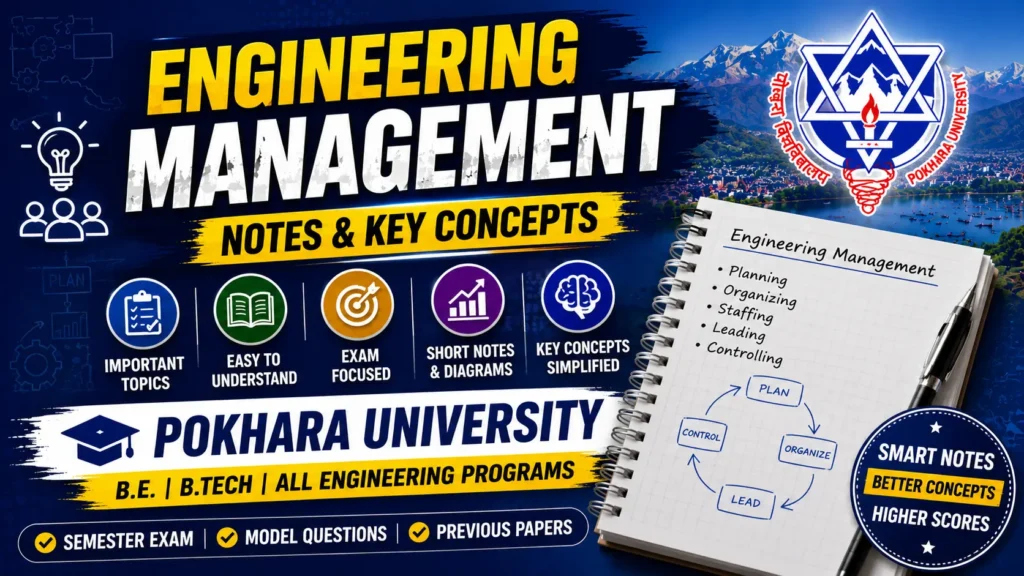 Engineering Management | Notes & Key Concepts
