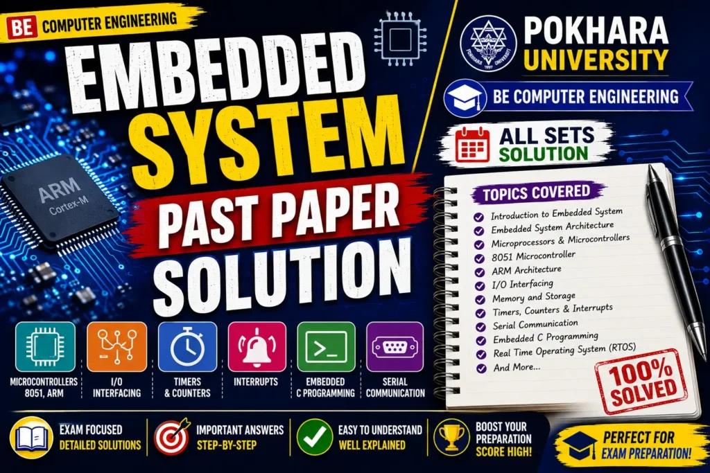 Embedded Systems Notes for Pokhara University Computer Engineering