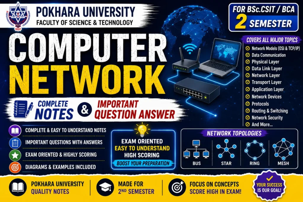 Computer Network Notes | Pokhara University Computer Engineering